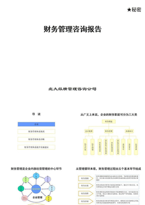 財(cái)務(wù)管理咨詢報(bào)告 企業(yè)財(cái)務(wù)優(yōu)化的路徑與實(shí)踐